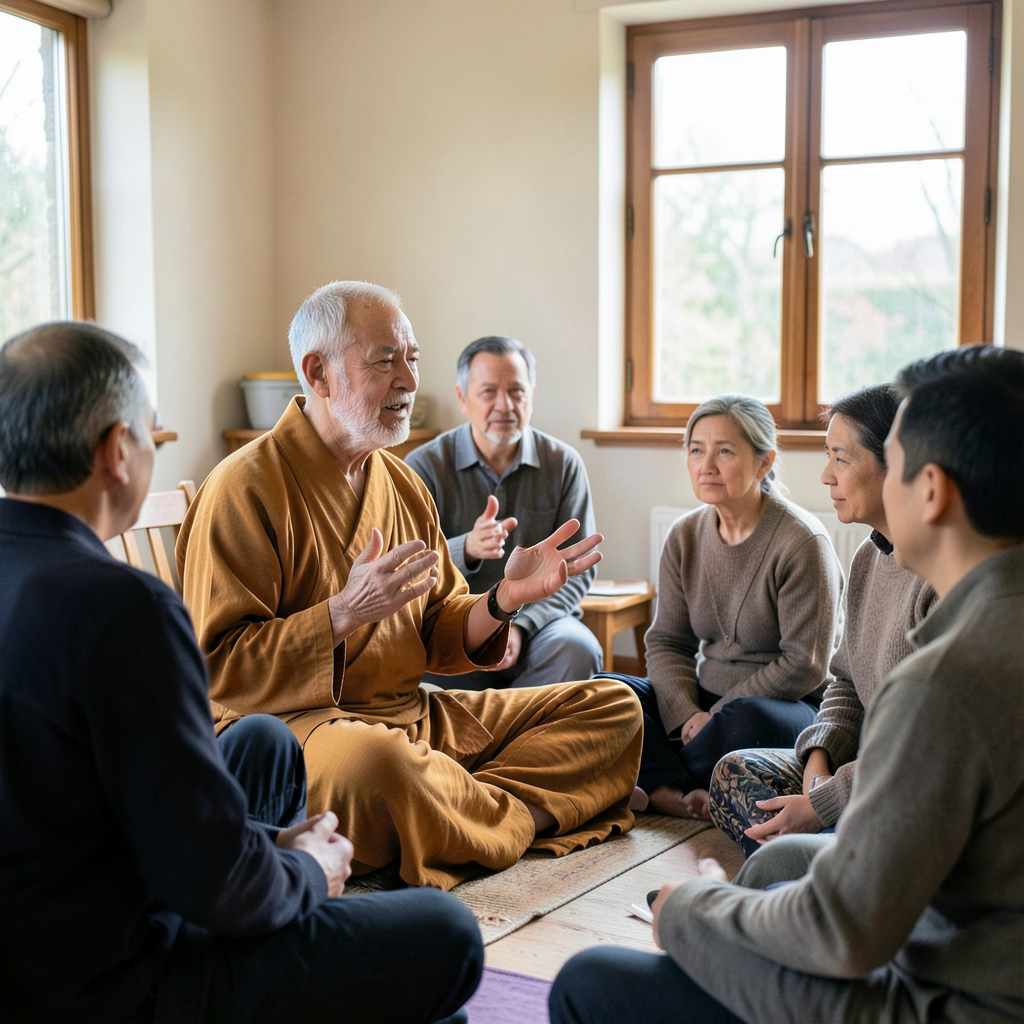 Tibetan Buddhist monk shares peace and compassion teachings in Newport